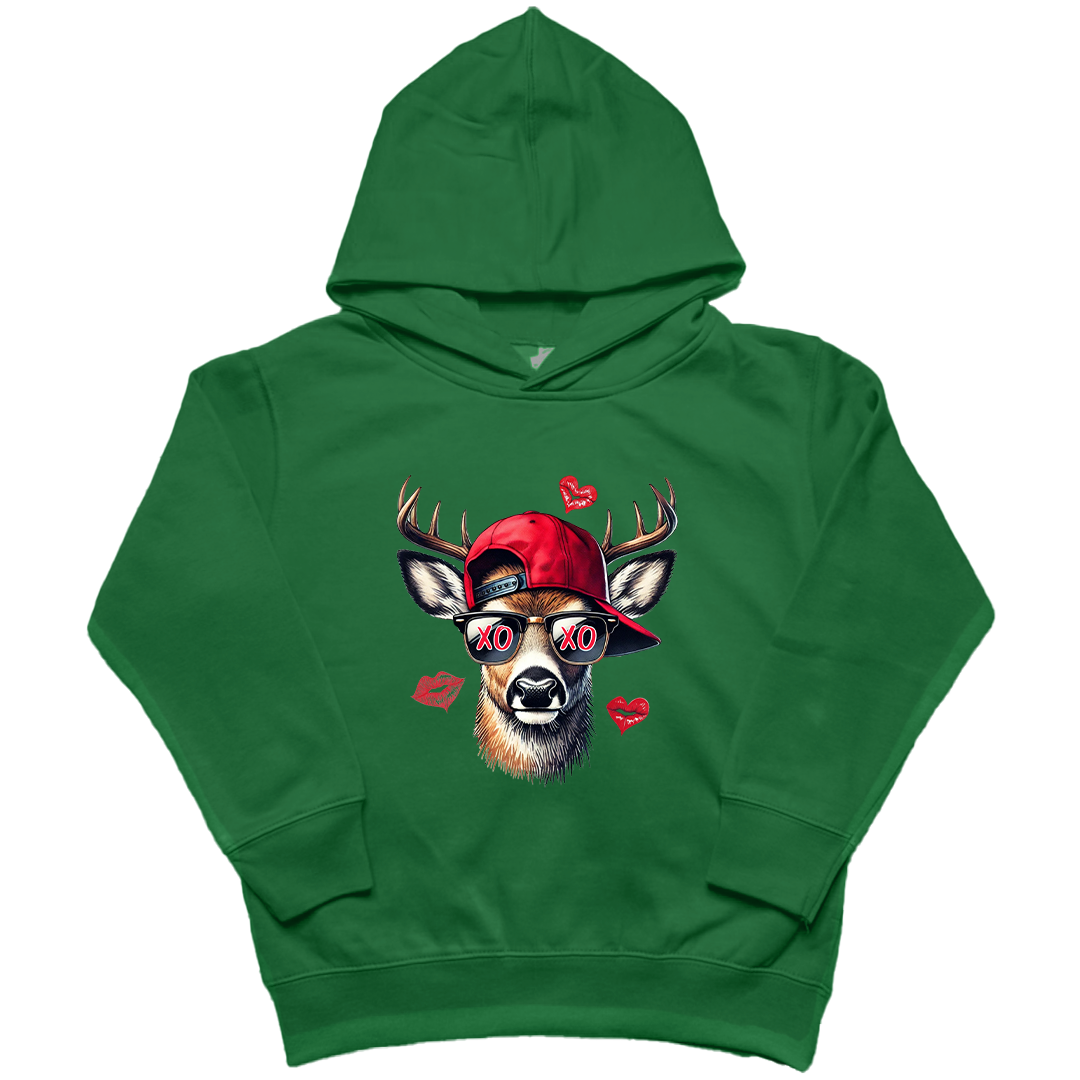 Love Struck Buck Kids Hoodie