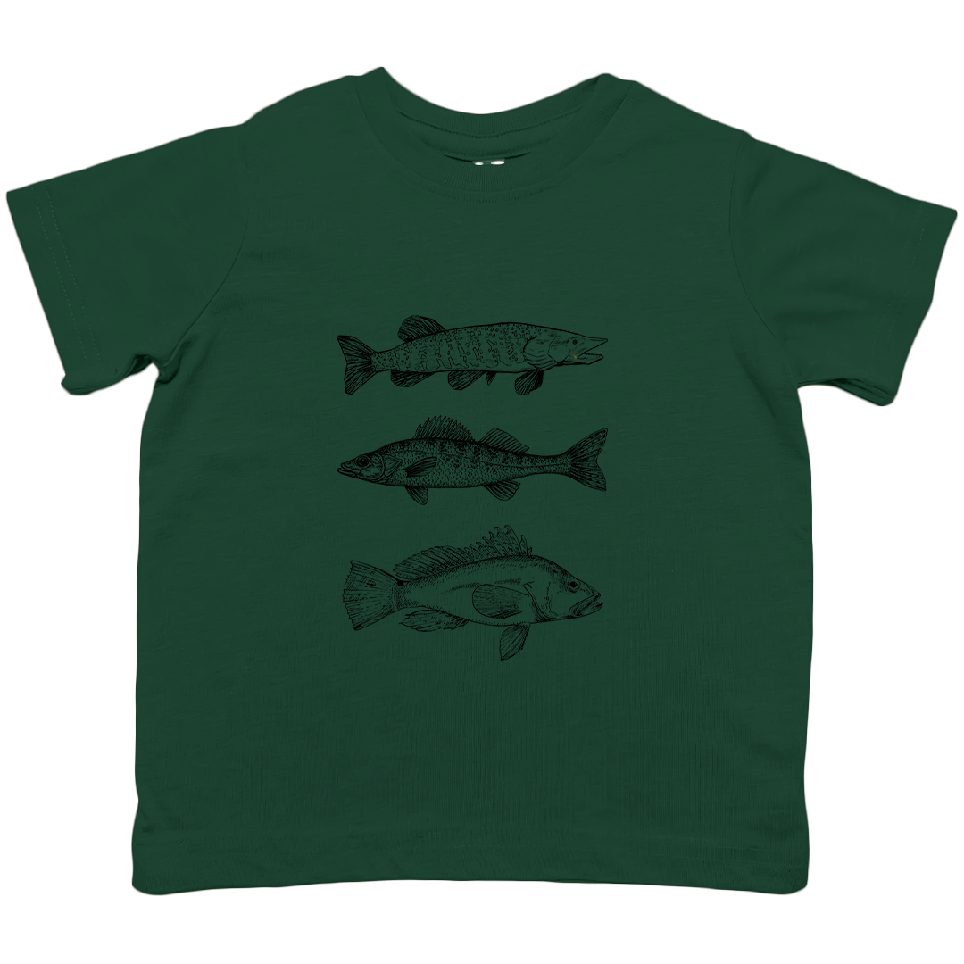 Midwest Fish Toddler Tee