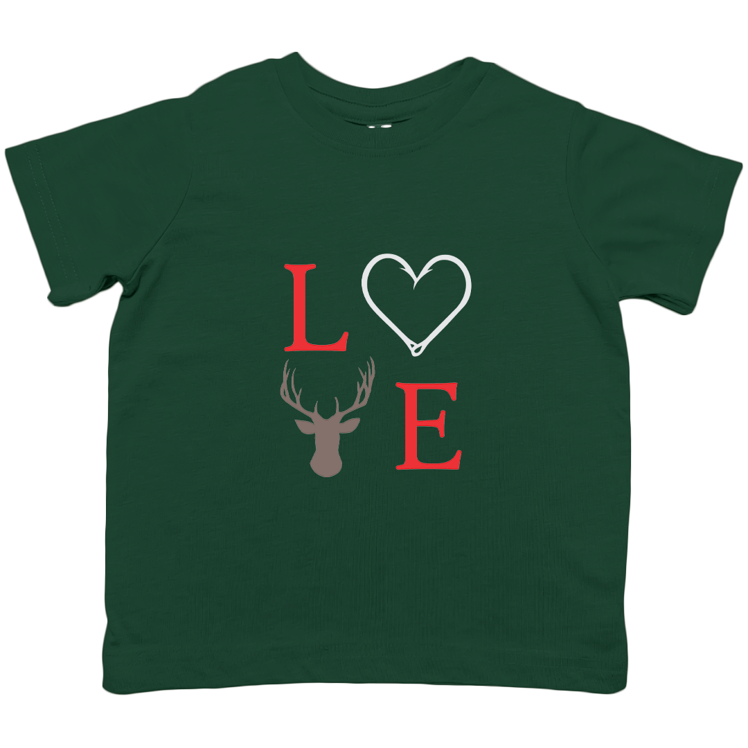 Buck Love Toddler Tee