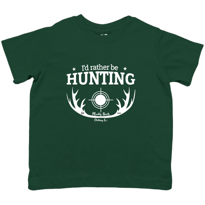 I'd Rather be Hunting Kids Tee