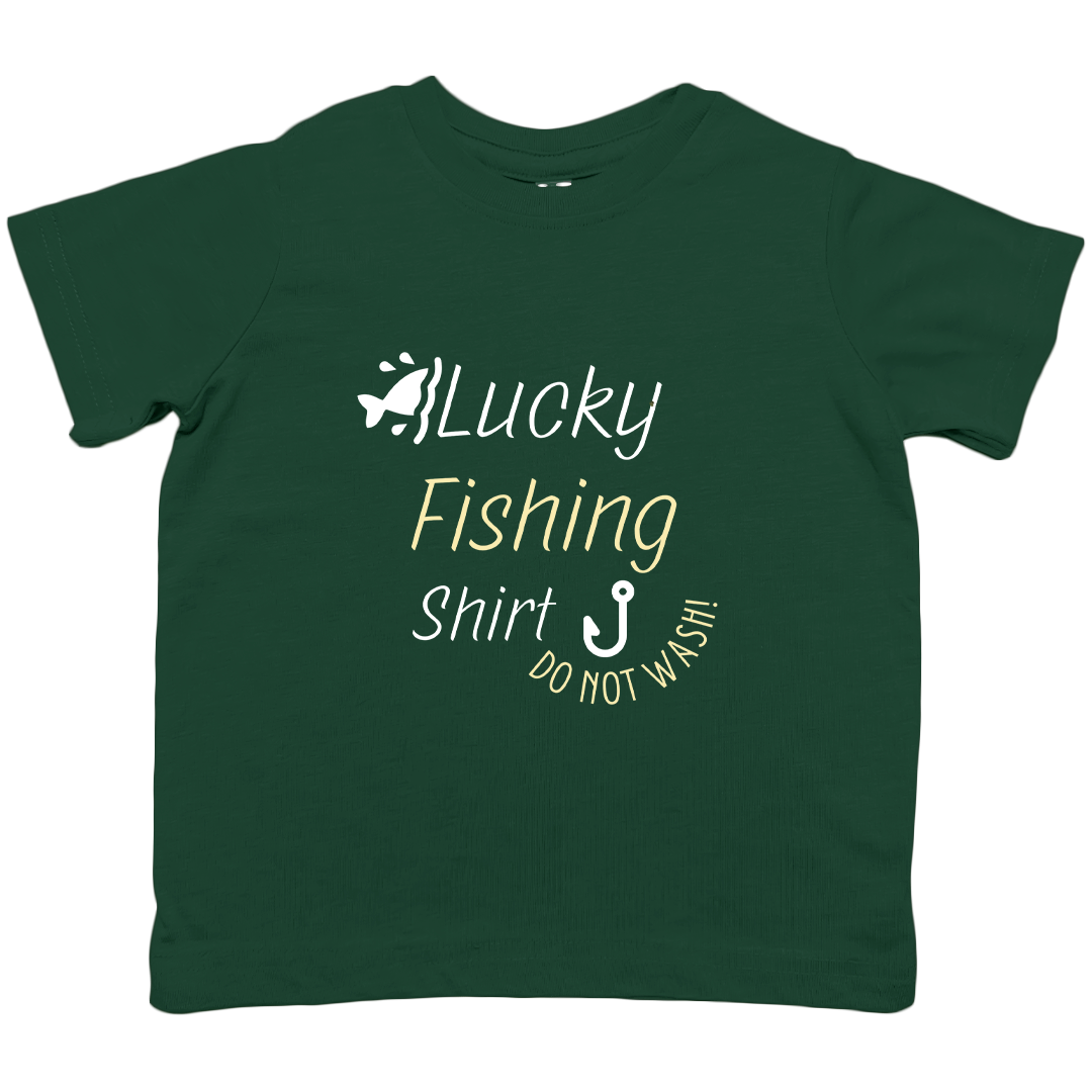 Lucky Fishing Shirt Kids Tee