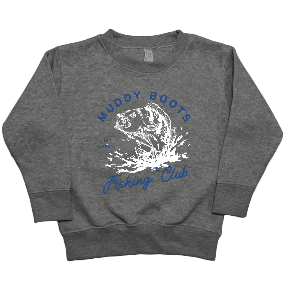 MB Fishing Club Toddler Crew Neck Sweatshirt