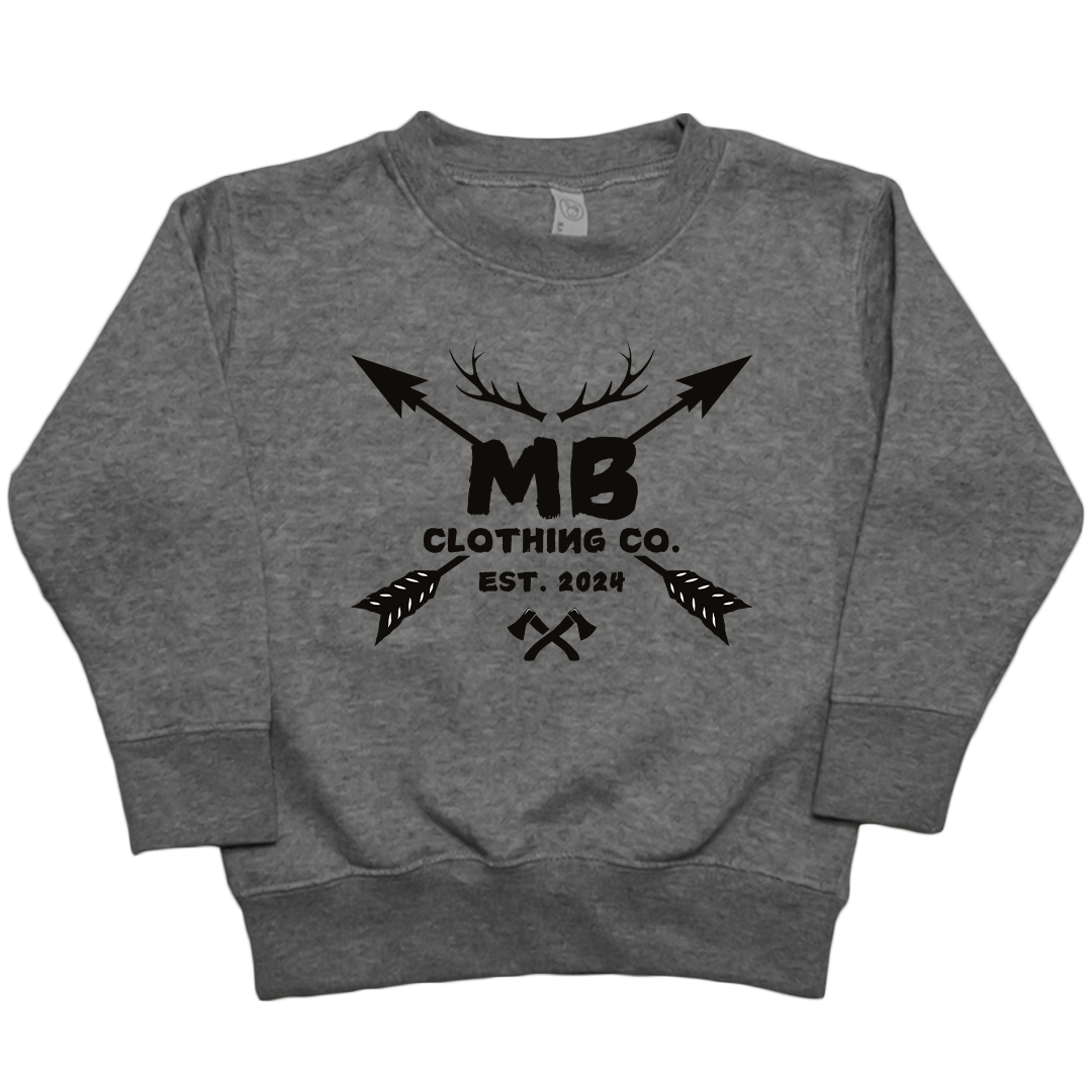 Muddy Hunting Toddler Crew Neck Sweatshirt