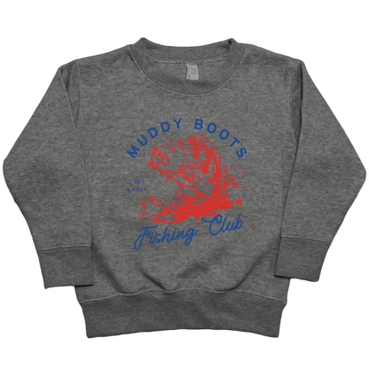 MB Fishing Club Toddler Crew Neck Sweatshirt