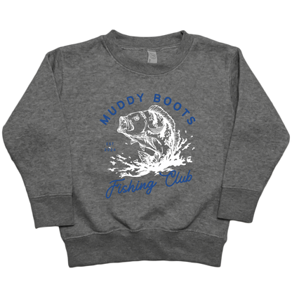 MB Fishing Club Toddler Crew Neck Sweatshirt