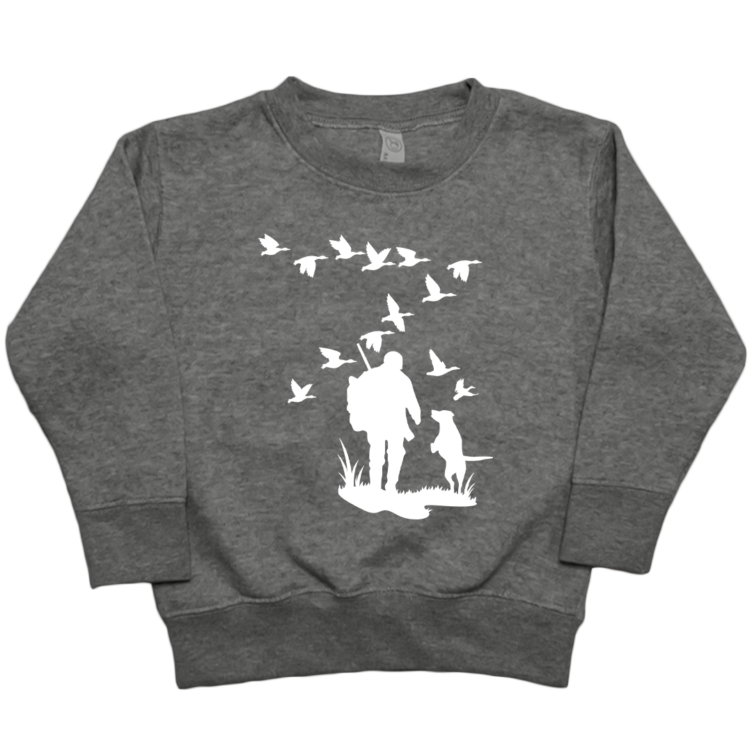 Waterfowl Magic Toddler Crew Neck Sweatshirt