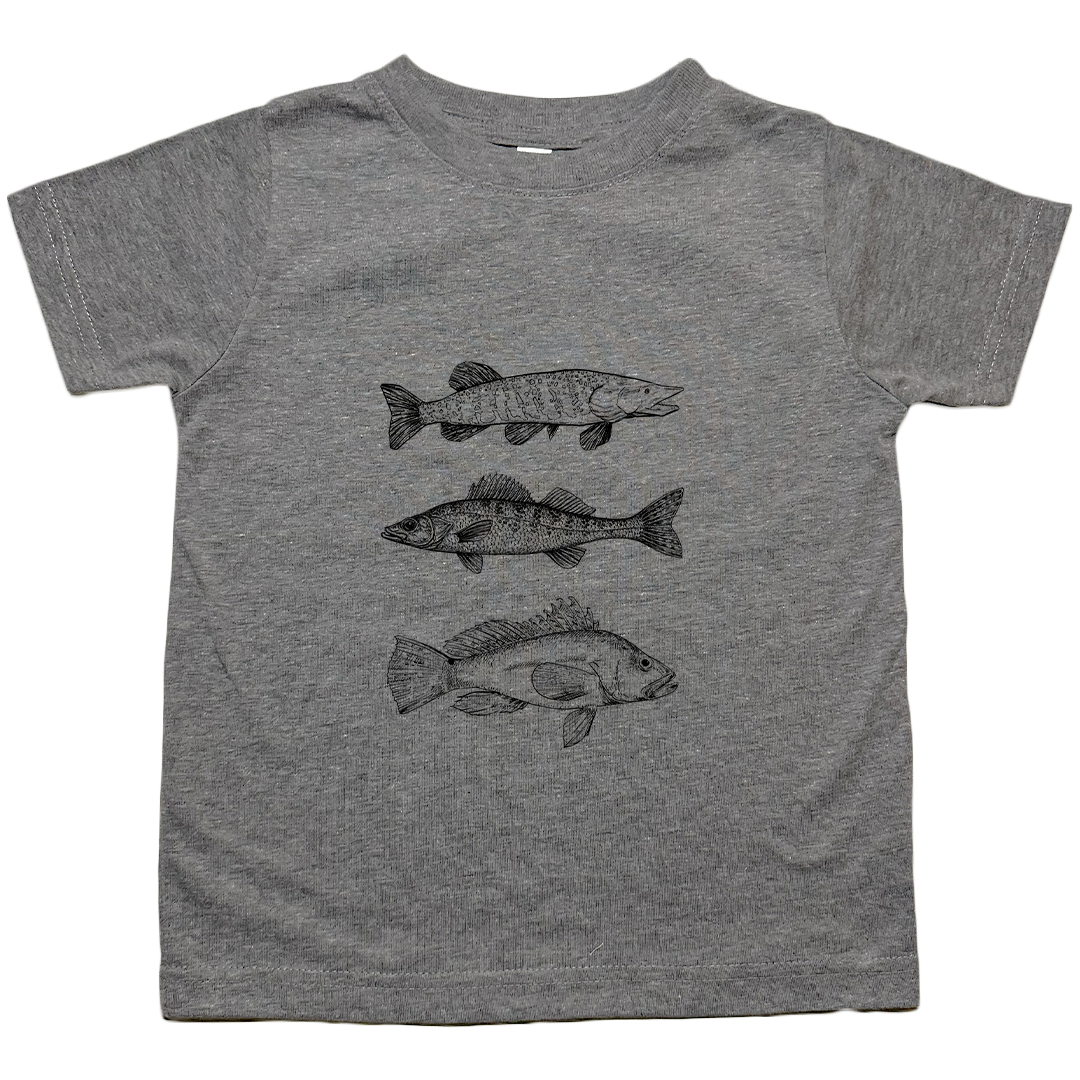 Midwest Fish Toddler Tee