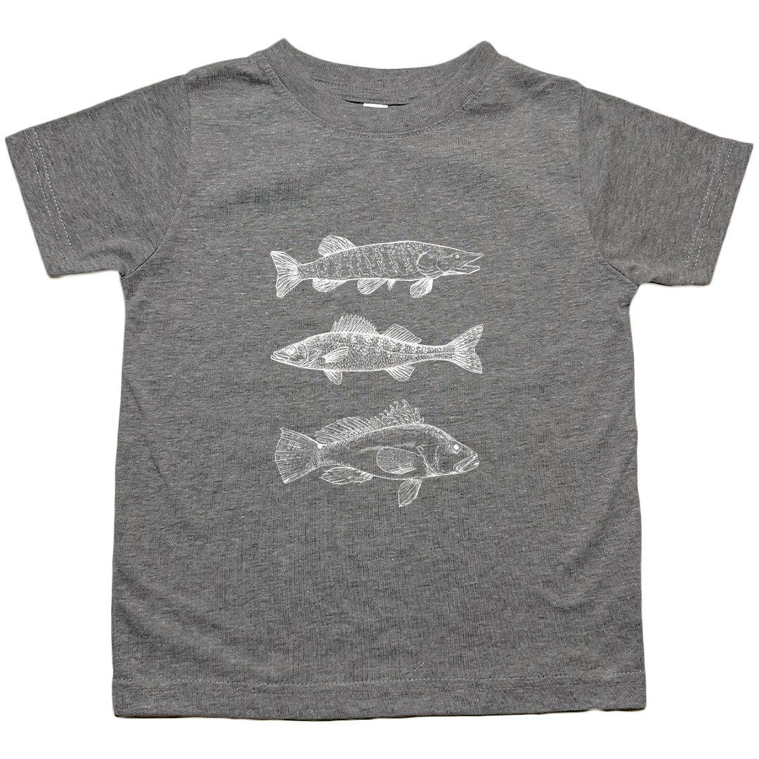 Midwest Fish Toddler Tee