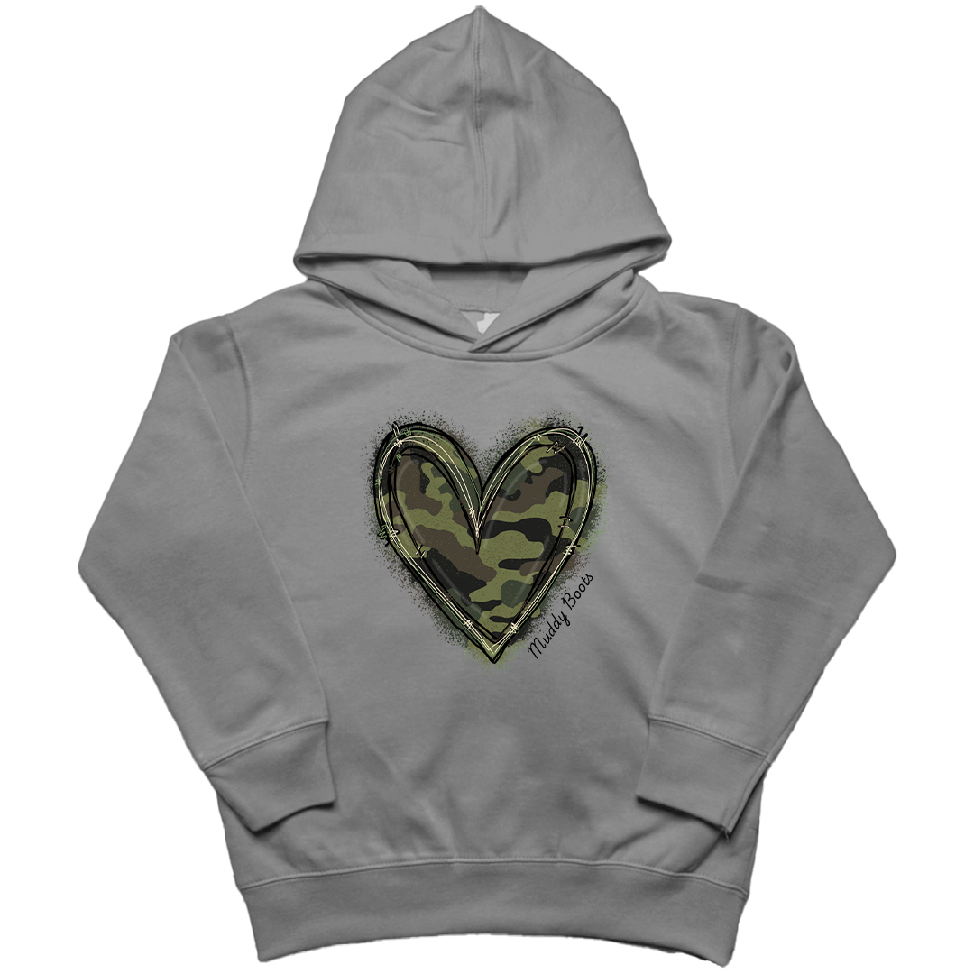 Hidden Heart Toddler Hoodie