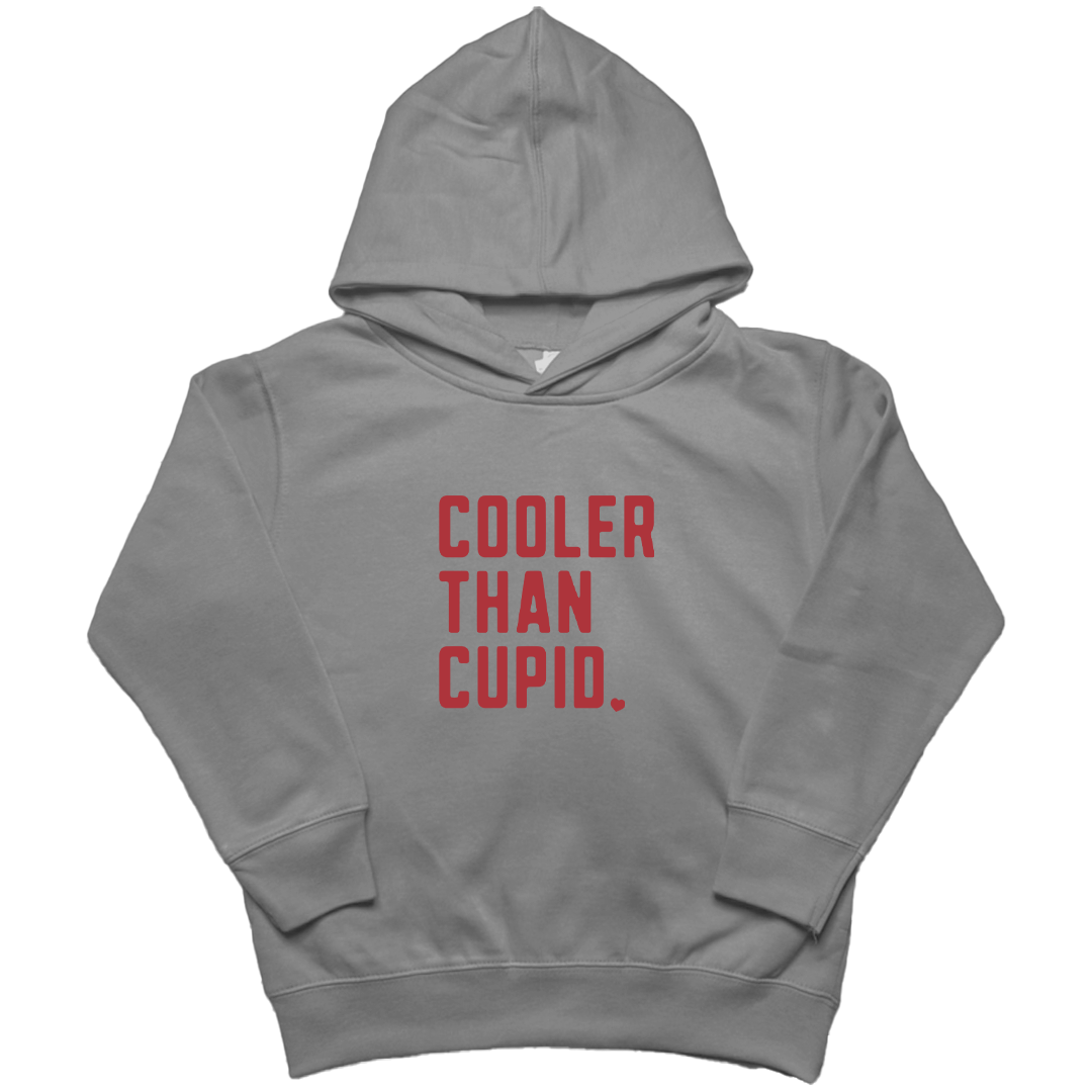 Cooler Than Cupid Kids Hoodie