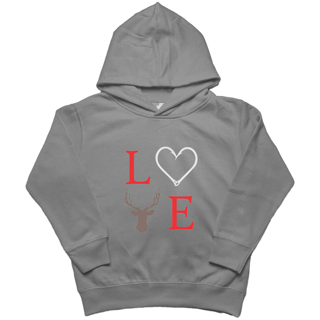 Buck Love Toddler Hoodie