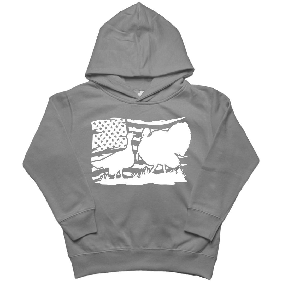 Turkey Flag Kids Hoodie