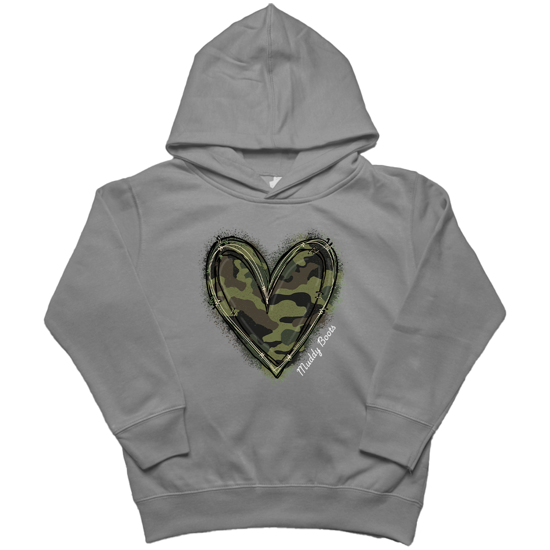 Hidden Heart Toddler Hoodie