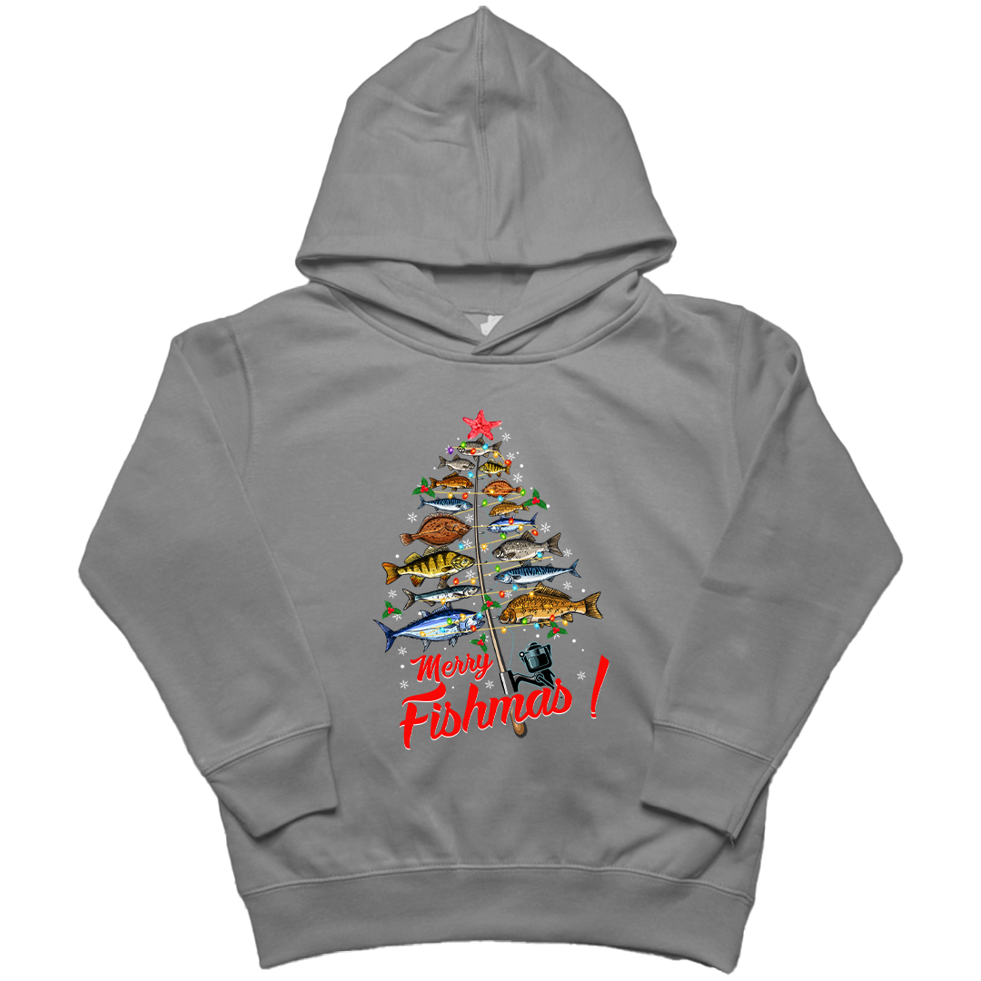 Merry Fishmas Toddler Hoodie