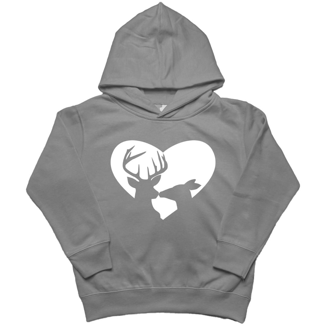 Deer Romance Toddler Hoodie