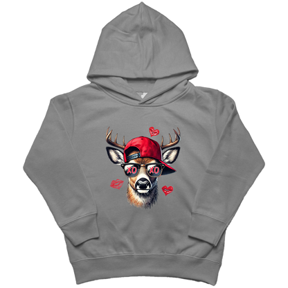 Love Struck Buck Kids Hoodie