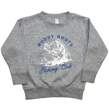 MB Fishing Club Toddler Crew Neck Sweatshirt