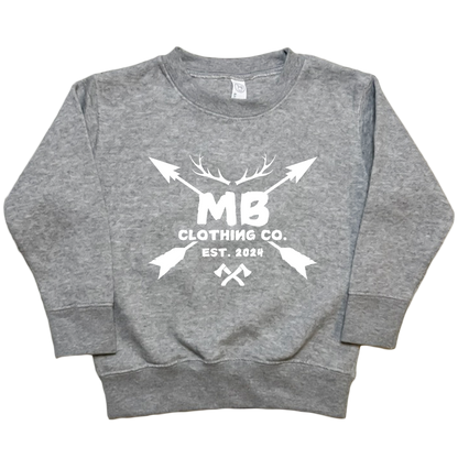 Muddy Hunting Toddler Crew Neck Sweatshirt