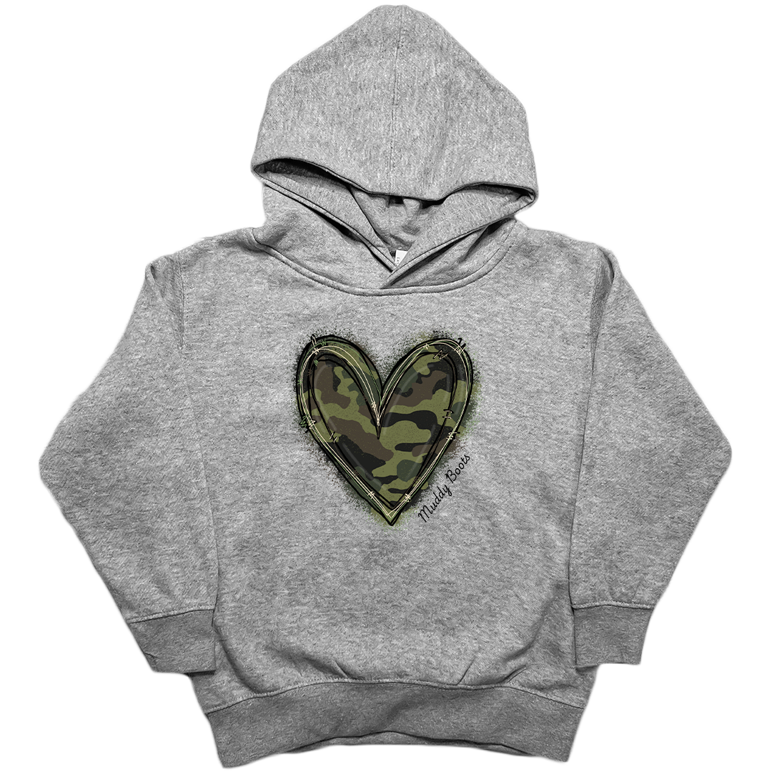 Hidden Heart Toddler Hoodie