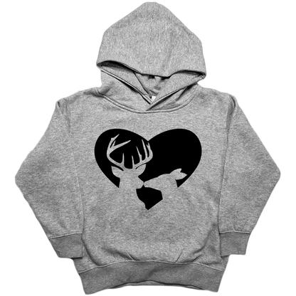 Deer Romance Kids Hoodie