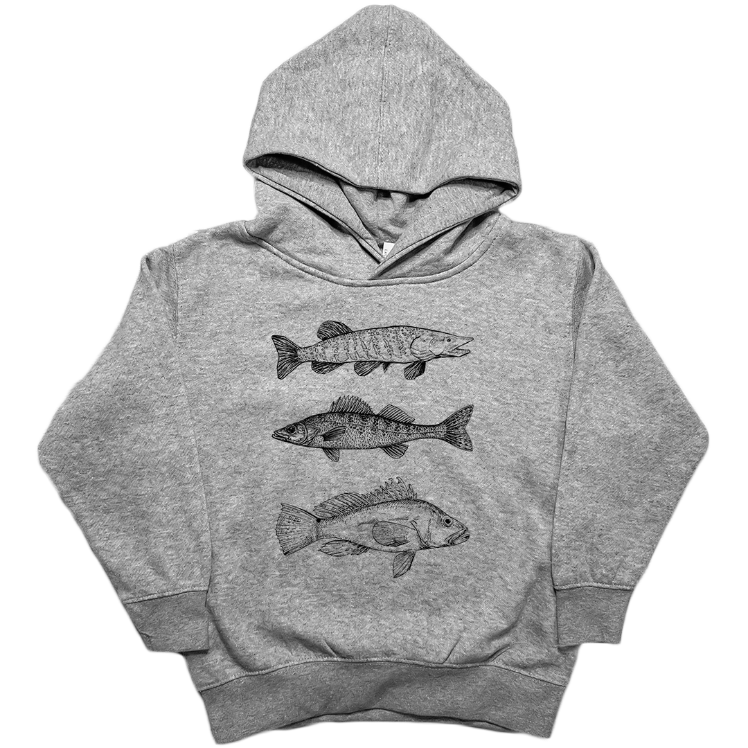 Midwest Fish Kids Hoodie