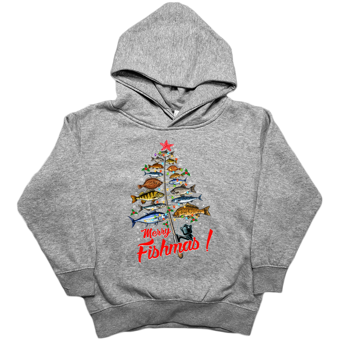 Merry Fishmas Toddler Hoodie