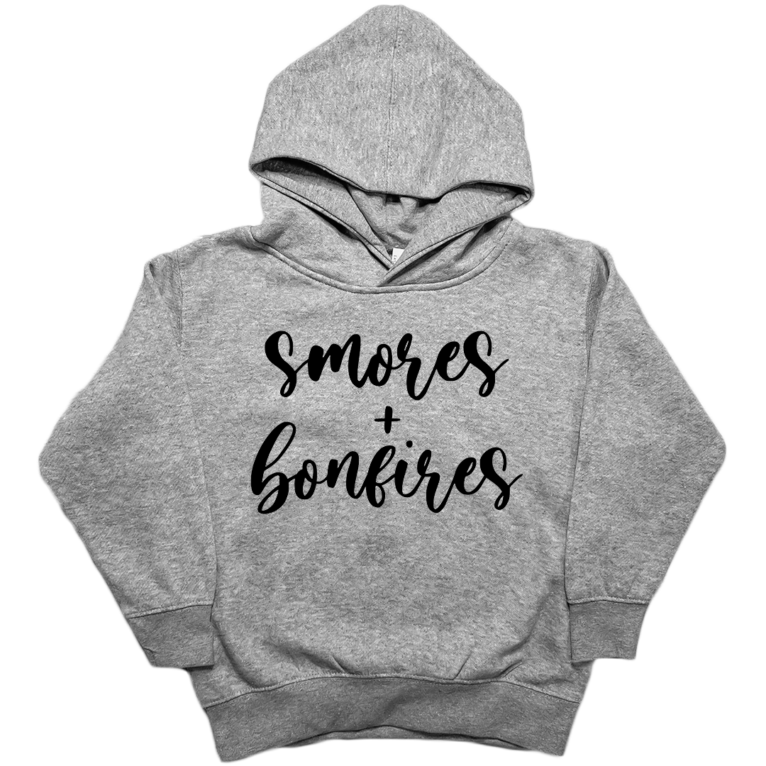 Smores and Bonfires Kids Hoodie