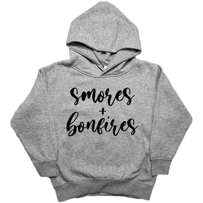 Smores and Bonfires Kids Hoodie