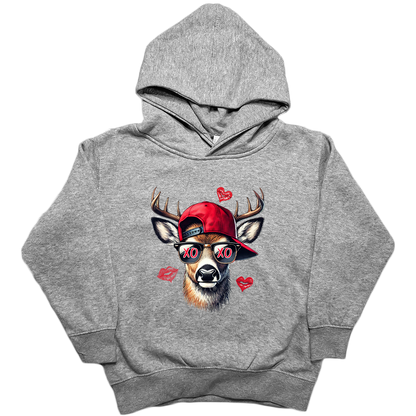 Love Struck Buck Kids Hoodie