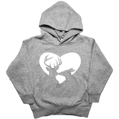 Deer Romance Kids Hoodie