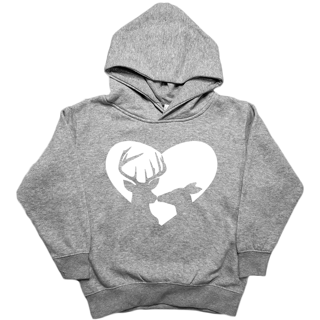 Deer Romance Toddler Hoodie