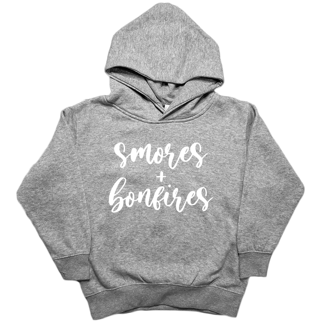 Smores and Bonfires Kids Hoodie