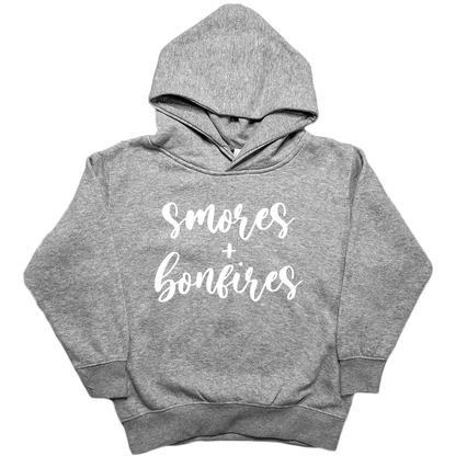 Smores and Bonfires Kids Hoodie