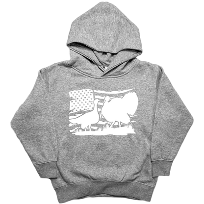 Turkey Flag Kids Hoodie