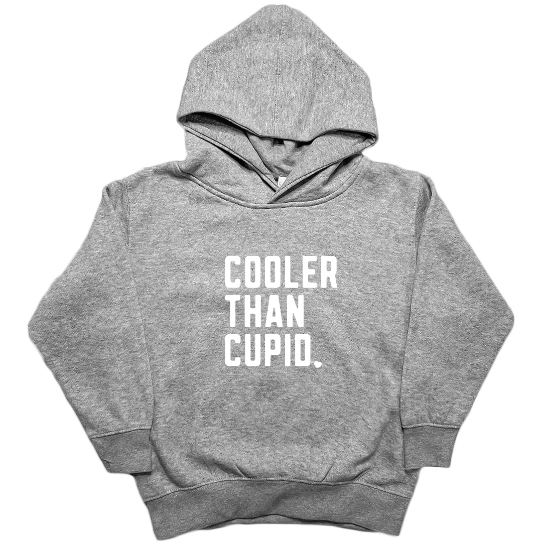 Cooler Than Cupid Kids Hoodie