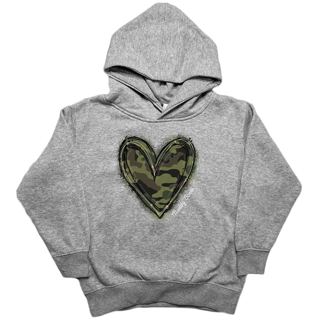 Hidden Heart Kids Hoodie