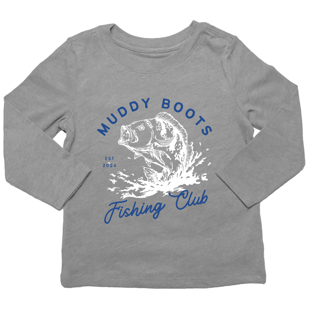 MB Fishing Club Kids Long Sleeve Tee