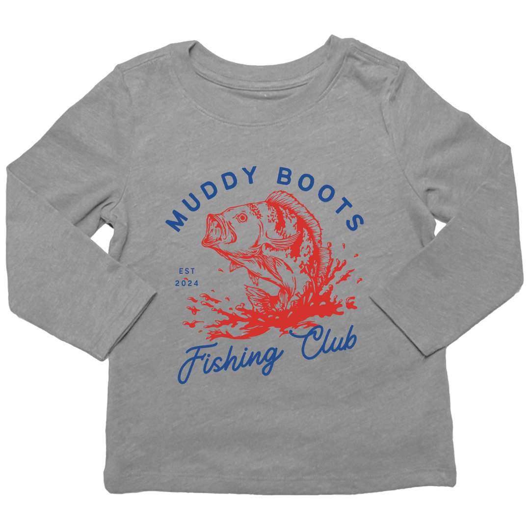 MB Fishing Club Kids Long Sleeve Tee