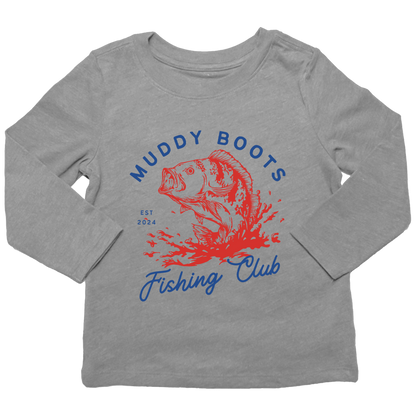 MB Fishing Club Kids Long Sleeve Tee