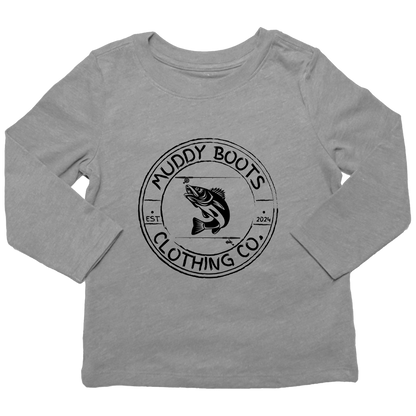 Rod Bending Kids Long Sleeve Tee