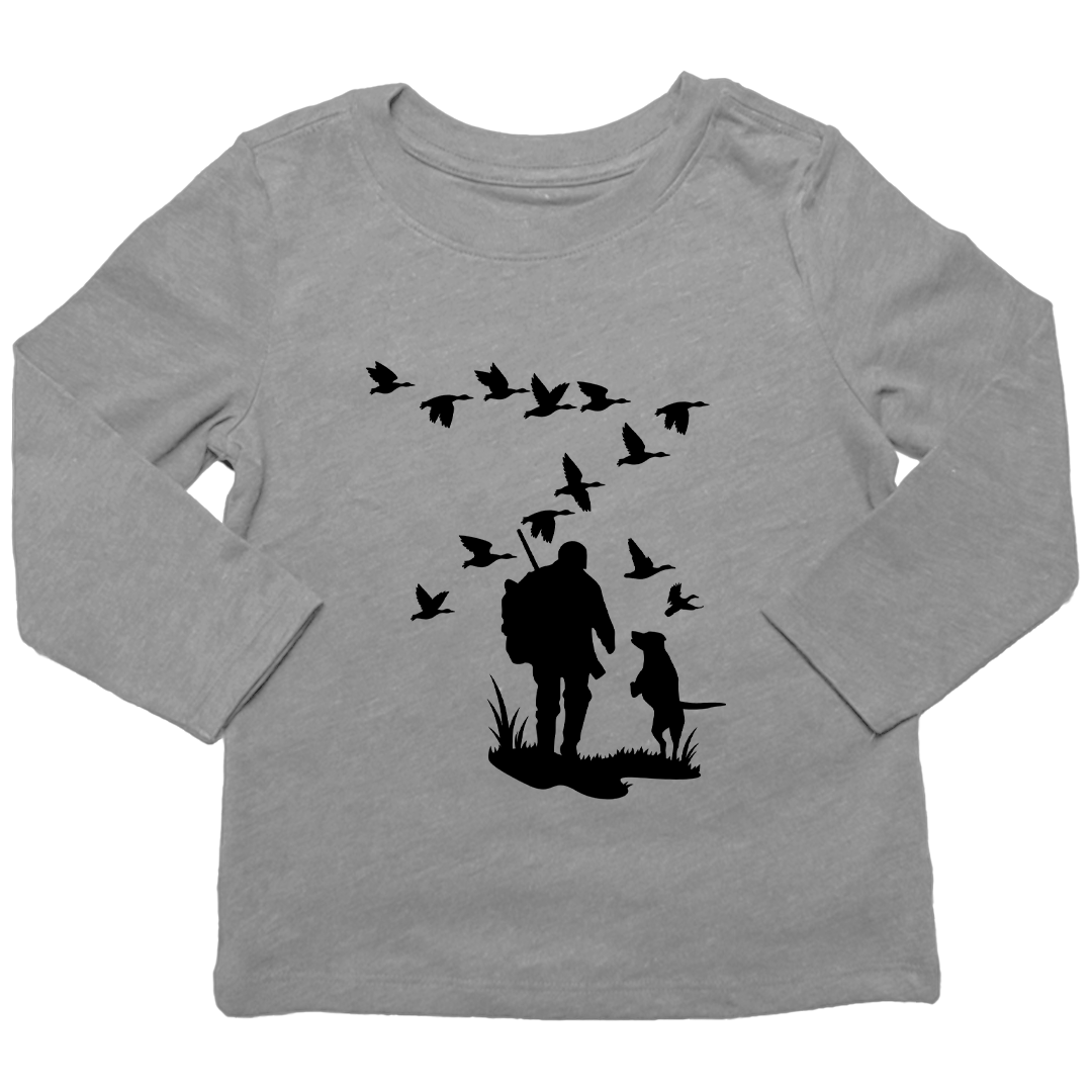 Waterfowl Magic Kids Long Sleeve Tee