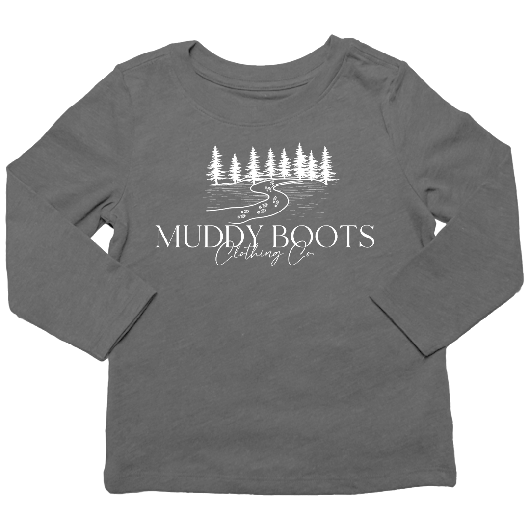 Muddy Boots Kids Long Sleeve Tee