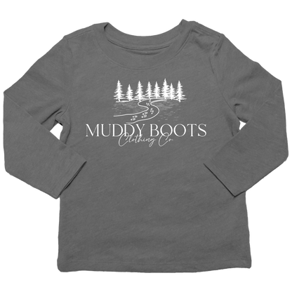 Muddy Boots Kids Long Sleeve Tee