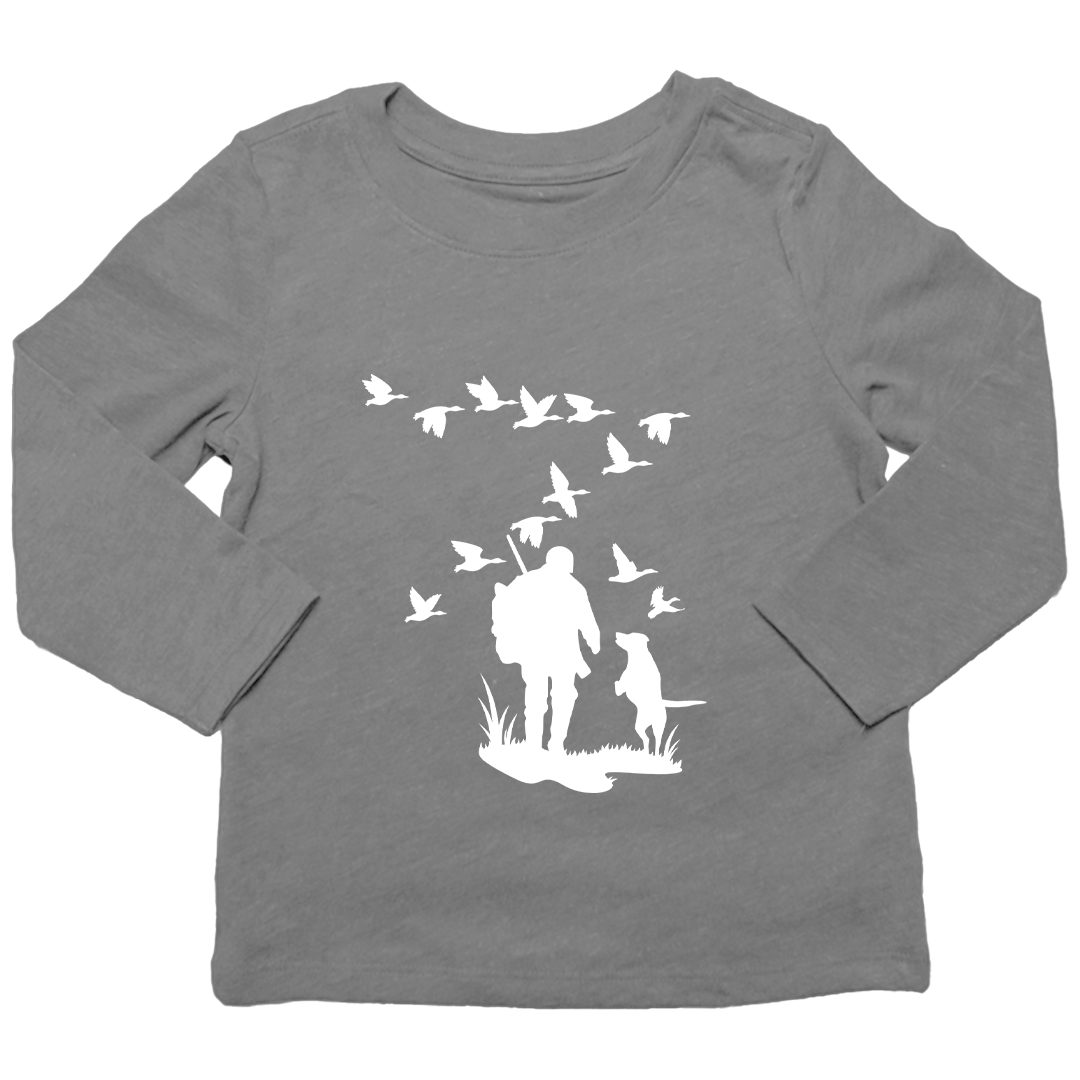 Waterfowl Magic Kids Long Sleeve Tee