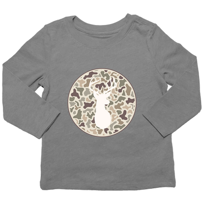 Whitetail Kids Long Sleeve Tee