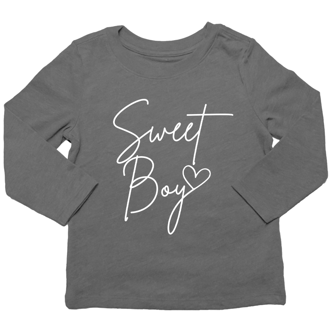 Sweet Boy Toddler Long Sleeve Tee