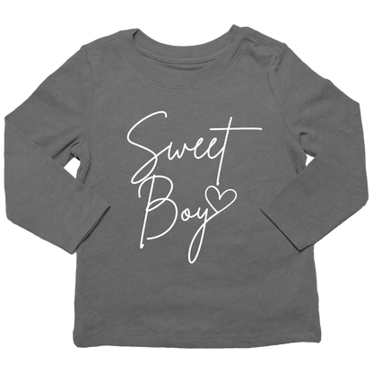 Sweet Boy Toddler Long Sleeve Tee