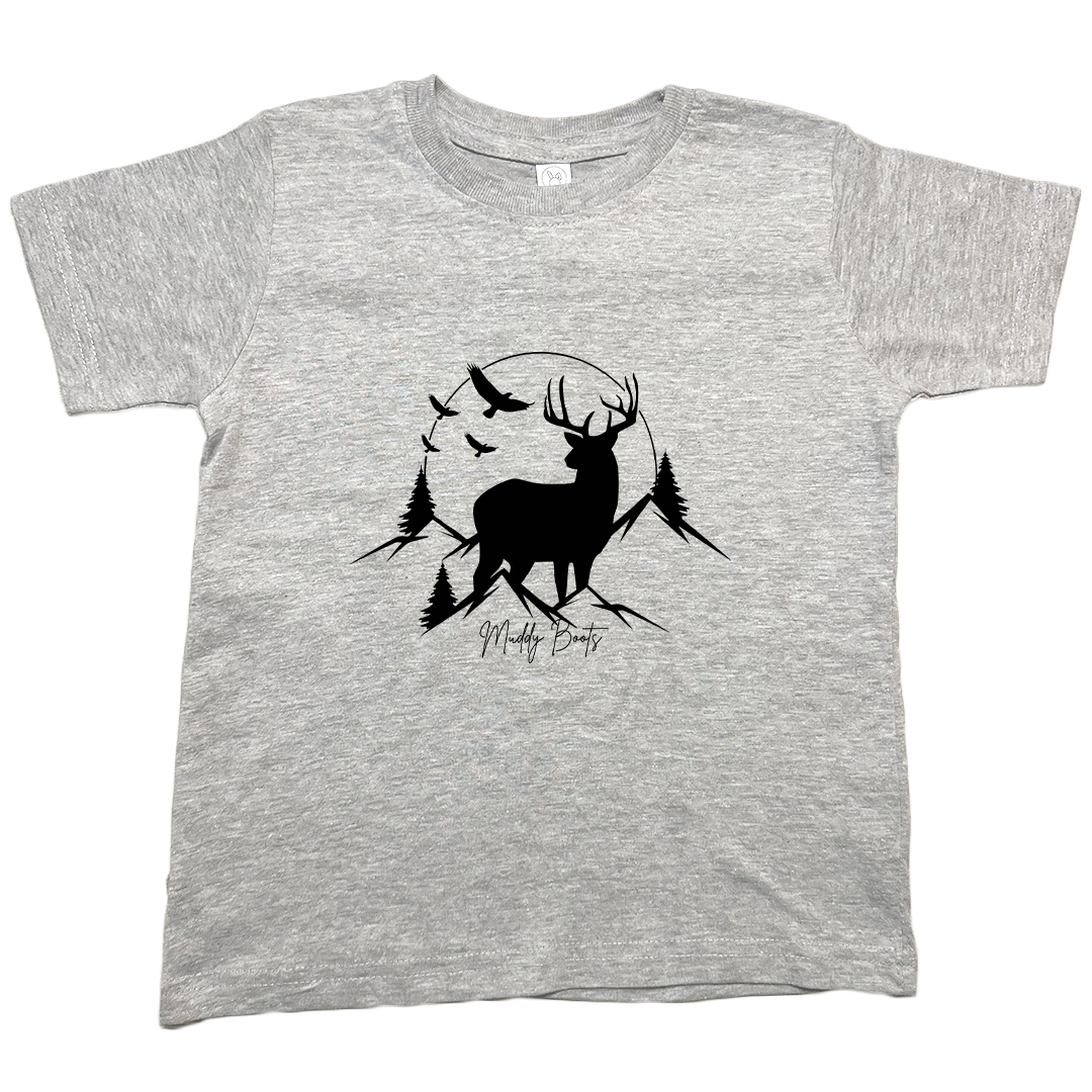 Mountain Deer Kids Tee