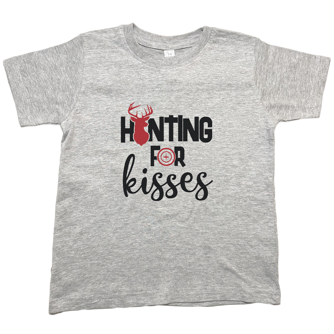 Hunting For Kisses Kids Tee