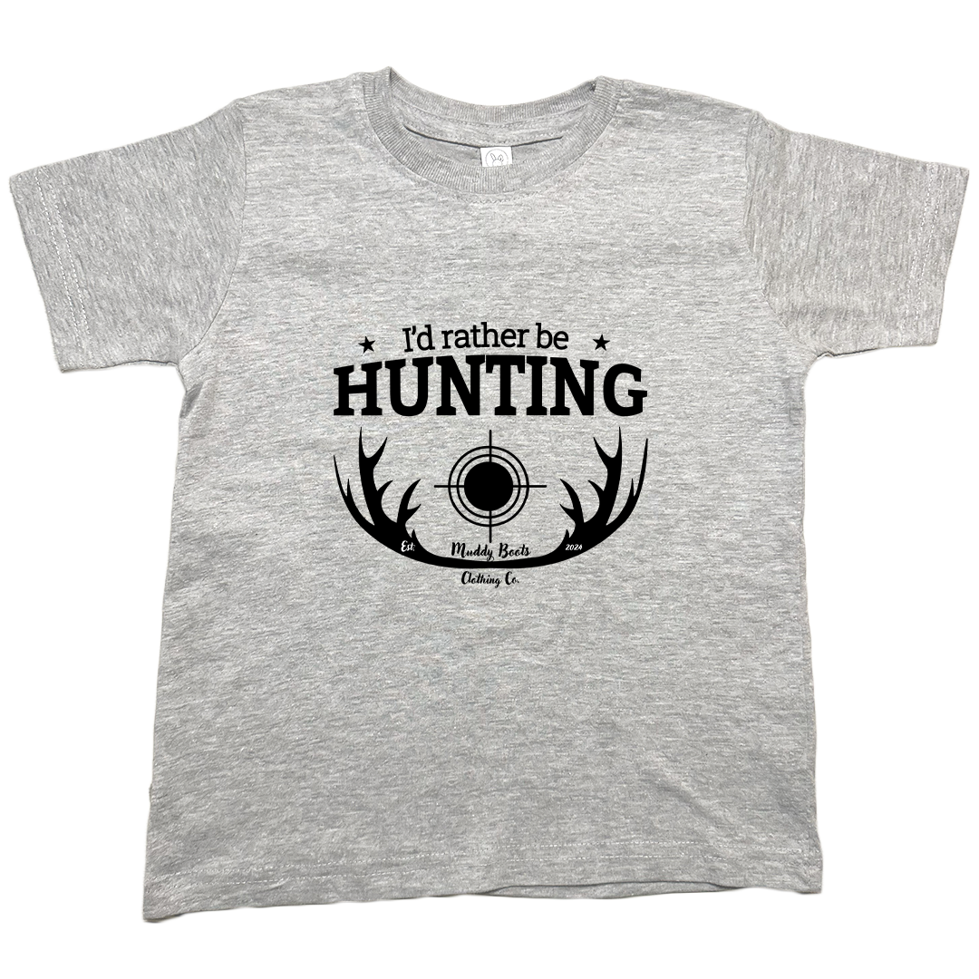 I'd Rather be Hunting Kids Tee